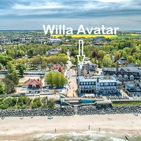 Avatar - 50 M Od Plazy, Centrum, Glowny Deptak 3* Mielno
